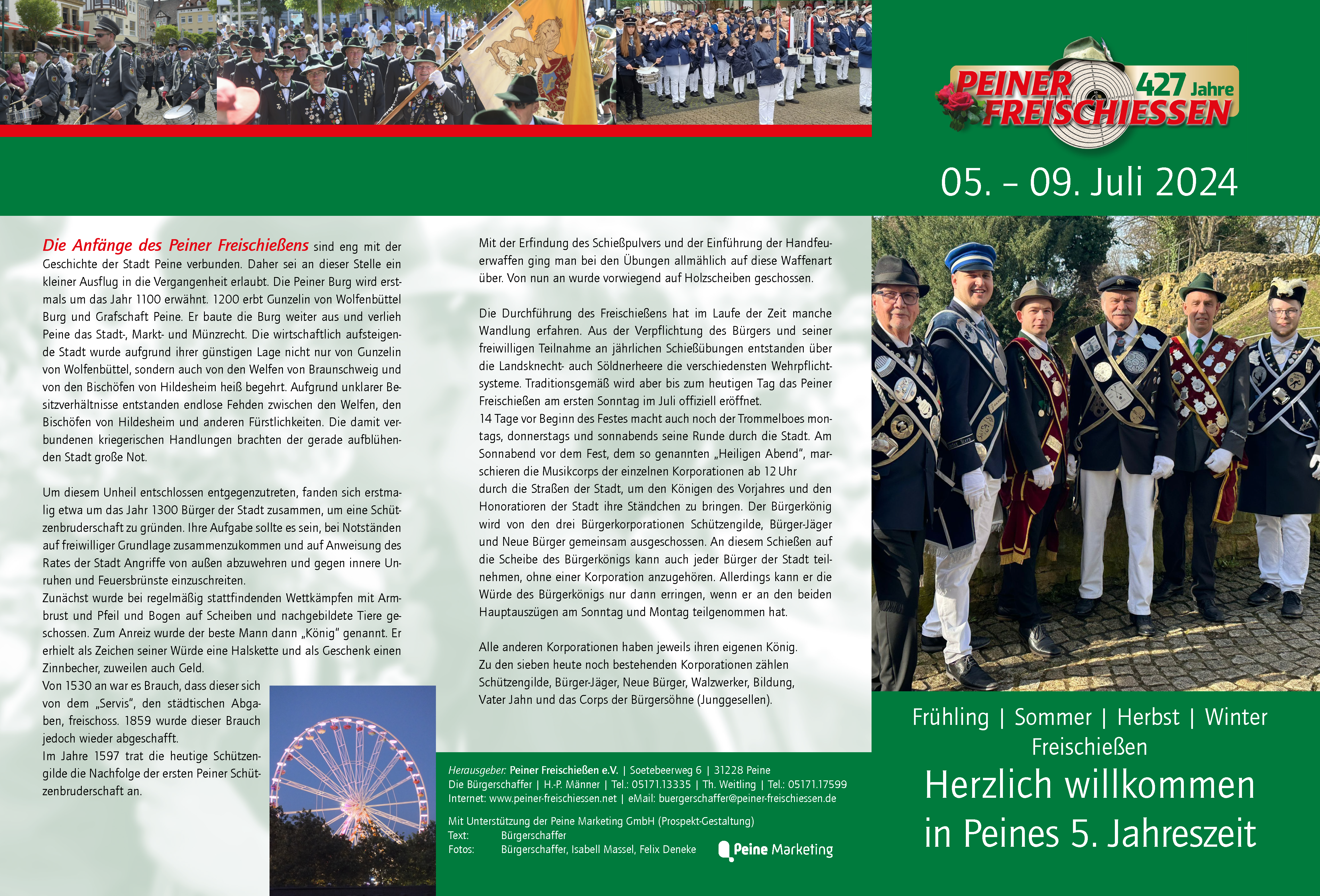 Freischießen Flyer 2024